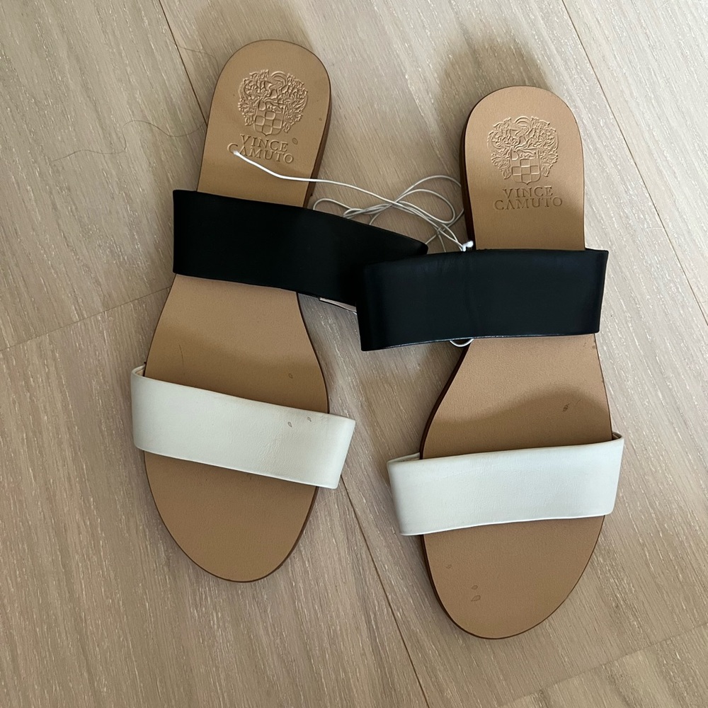 Vince Camuto two toned sandals